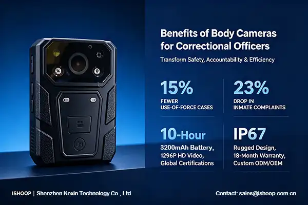 Benefits of Body Cameras for Correctional Officers